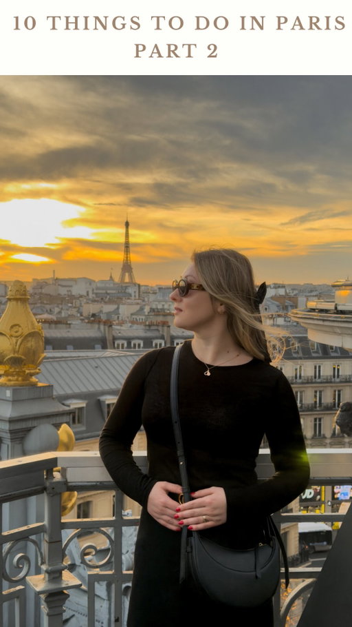 If you’re planning a trip to Paris and want ideas beyond the obvious, this list is made to save and come back to.

These places are spread across central Paris, the Right Bank, the Left Bank, Montmartre, and the Eiffel Tower area, so you can pull from it depending on your plans and pace.

What’s in the video:

✨ Opéra Garnier 
✨ Ride Paris Métro Line 6 (Passy → Bir-Hakeim)
✨ Printemps Haussmann Rooftop
✨ Angelina
✨ Dinner with Eiffel Tower view at Francette
✨ Sacré-Cœur
✨ Photo stop at an iconic café in Montmartre
✨ Passage des Panoramas
✨ L’Atelier Entrecôte & Volaille

✨ Oldest Ladurée

Save this for later and share it with someone planning Paris.

Please don’t repost without permission.
© Content owned by @sparklingescapes