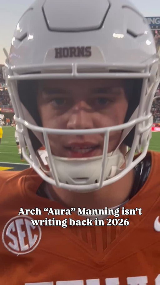 Arch Manning is ready to make 2026 his 

(🎥:R33cj/tt)