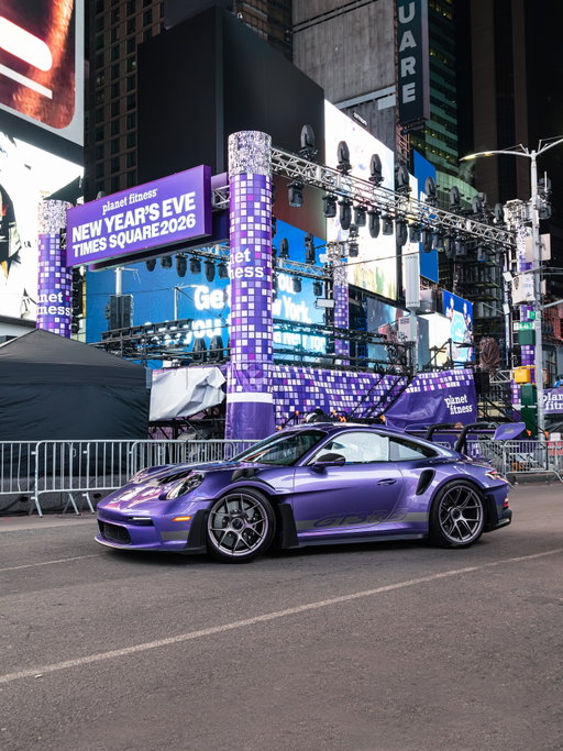 Happy New year! 

Spent the early hours of New Years Eve in Times Square and beyond with @theporschehaus stunning new Viola Purple Metallic CXX GT3RS. Delivered fresh from @porscheenglewood 

#gt3rs #porsche