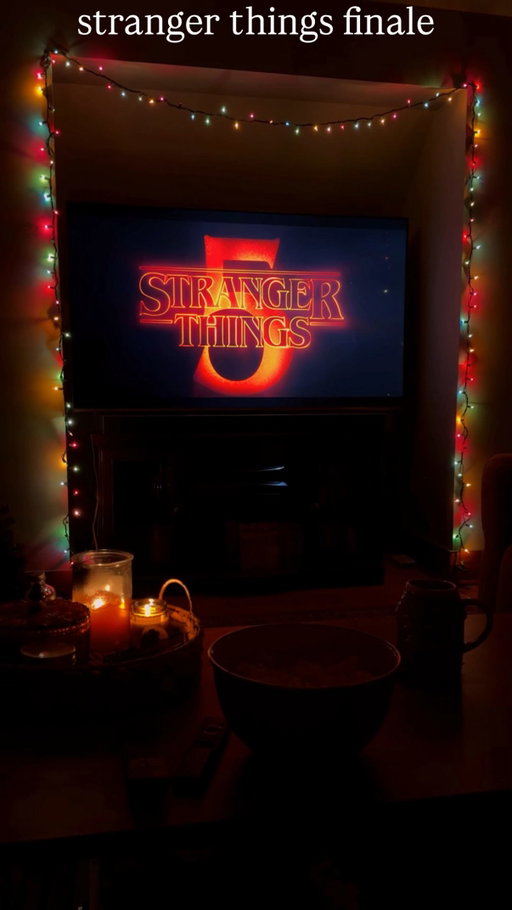 The final @strangerthingstv adventure is over and it’s so bittersweet. 🥲👾

As someone who doesn’t typically do horror movies or shows, I still remember when Jacob was like “hey so there’s this show I started watching recently and I think you could handle it”. I didn’t believe him at first tbh (I really don’t do well with scary 😅), but he said it was so good that I said I’d try…and I got HOOKED.

The cinematography, the editing, the vibes, the storyline…everything was just so enthralling that even though it literally caused me to have nightmares from time to time, I kept watching. 😂

…and now, 9 years later, I can’t believe it’s over. 😭

Have you watched the Stranger Things finale yet?! 👾

#strangerthings #nostalgiacore #nostalgic #cozyliving #cozyvibes