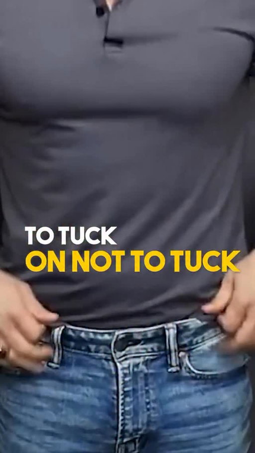 Do you tuck in your polo shirts?
