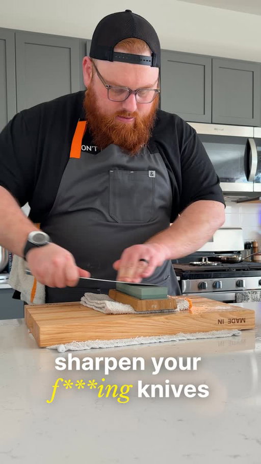 My knives took a beating last year