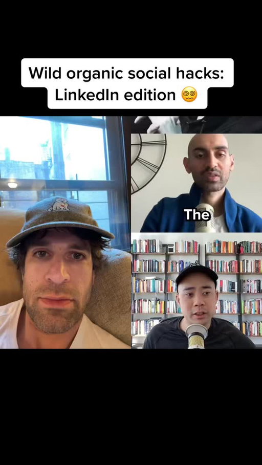 One of the more outrageous stories from the wild west days of early social media: a diabolical @linkedin marketing organic #growthhack, as told by Neil Patel in this video 😳 🤠 😮‍💨😷. 

I have no doubt that this worked (and might still work tbh)...far from enterprise-rubber stamped approved territory, but clever nonetheless, and if you're like me you find "tales" like this fascinating, and occasionally the spark of inspiration for a modern #socialmediahack of your own.

It feels like 2026 is going to be a year where a lot of #genai-fueled variations on this "theme" are going to pop-up and squeeze what they can from the orange as the field fast-follows and platform zones get flooded (if the platforms haven't deduced and dinged such tactics already).