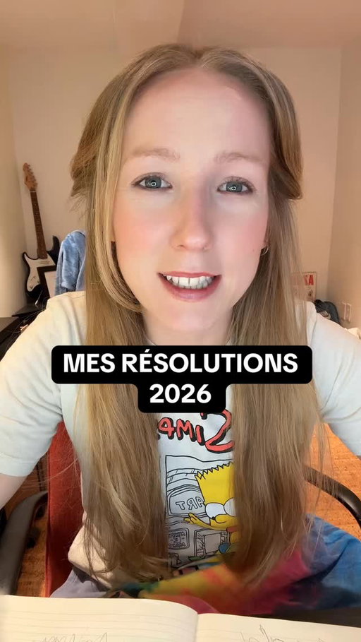 Mes résolutions pour 2026. 🥳 J’ai de grandes ambitions #2026 #resolutions #humour