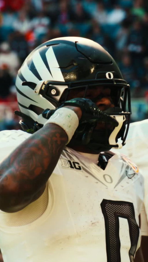 All about the moment. #GoDucks