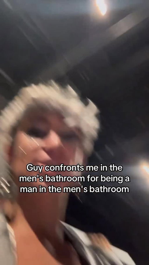 Dude got turned on and didn’t know how to react other than hate …