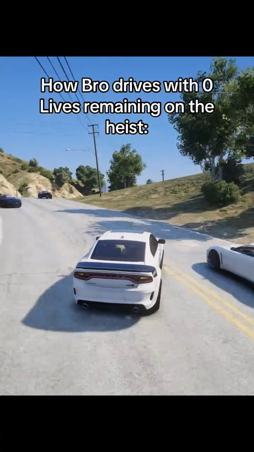 This how I drive IRL 

@gstitzgta