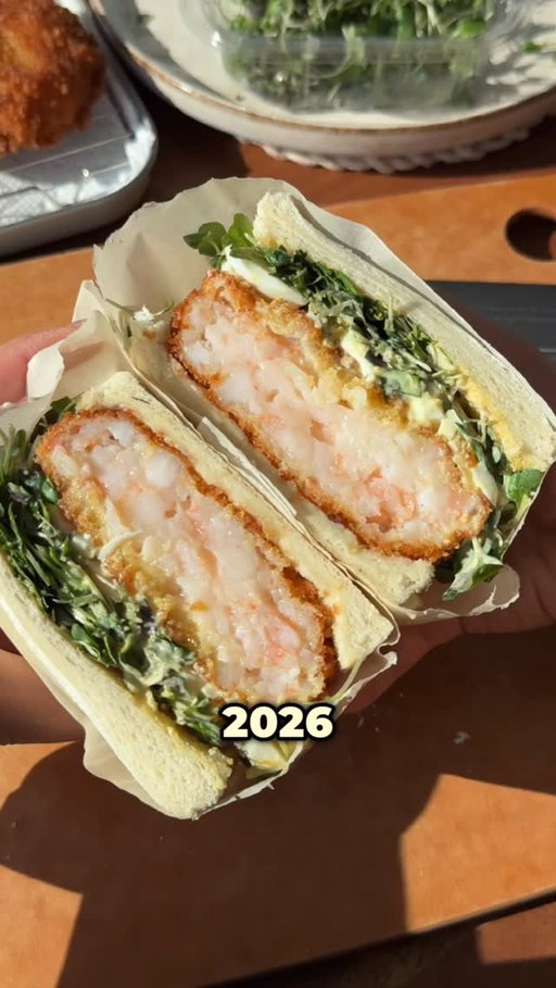 @eatingwithkirby Best way to start the new year 👀✨ Comment “SHRIMP” or “RECIPE” to get the full recipe to my jumbo crispy japanese shrimp katsu sando 🦐

To be truthfully honest, I was so busy yesterday I didn’t have time to repost this recipe as a ‘best of 2025’ 😅 so here it is to celebrate the START of 2026 instead! 

Sometimes it’s just about giving ourselves grace, and taking things not too seriously 🙈amiright? Thank you all for your endless support this year, and can’t wait to continue this journey with you all! 💜🎉