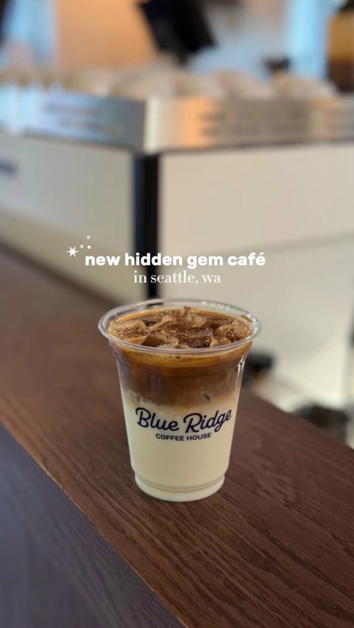 new café opens this weekend in seattle, wa ☕️✶⋆.˚☺️

@blueridgecoffeehouse is a small, stunning new ⋆˙⟡ spot serving all the cozy vibes. Locally owned with so much charm, ✨ delicious locally roasted coffee from @drinktruenorth , and flavorful house-made syrups 🫶🏽

☕️ Almond Iced Latte 
🧸 Nitro Cold Brew w/ Coconut Milk
🥐 Vanilla Bun

Absolutely loved the warm atmosphere—the coffee and pastries seriously hit the spot 🤍 So excited for this place to officially open! 🤗

Be sure to stop by this Sunday Jan 4th, for their official opening! 🍾.✦ ݁˖

Thank you @blueridgecoffeehouse for the lovely pre-opening invite! 💌

📍: 9925 15th Ave NW, Seattle WA 
⏱︎ : SOFT OPENING Mon-Fri  7am-2pm | Sat 8am-2pm | Sun 8am - 12pm