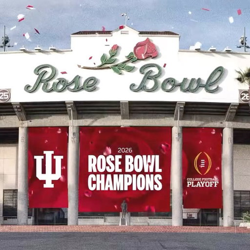 The 2026 Rose Bowl Champion Indiana Hoosiers.