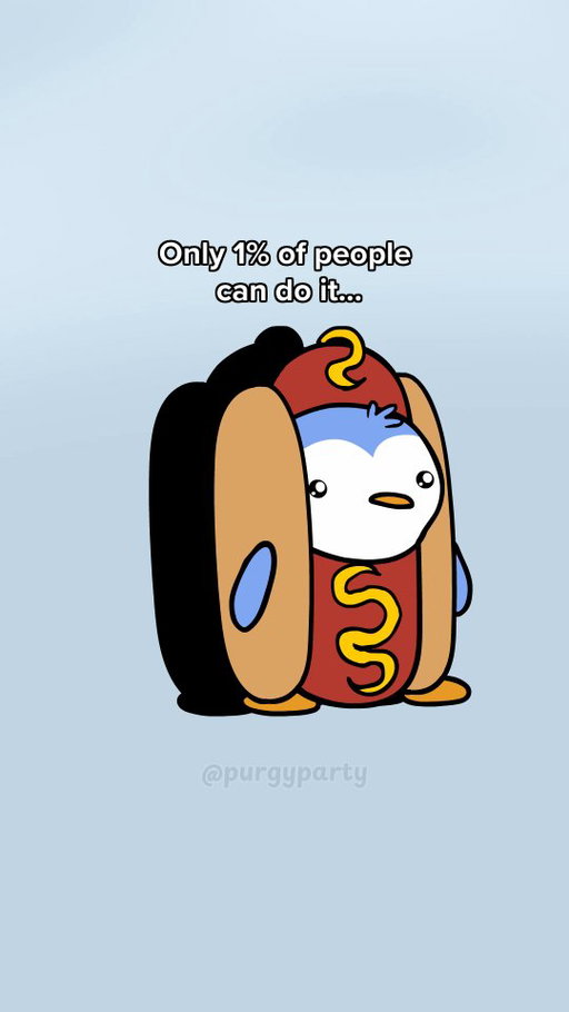 Are you part of that 1%?

Follow @purgyparty and download our new battle royale mobile game!

#pudgyparty #purgyparty #pudgypenguins #purgypengoon #cartoon