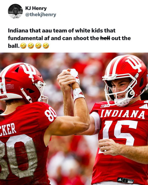 Those Indiana Hoosiers, man. 🥶

@polymarketsports