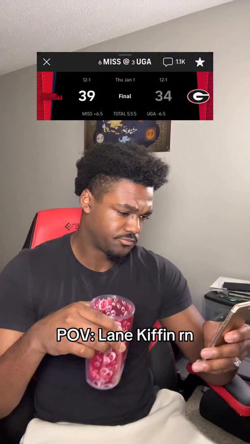 Lane Kiffin gotta be PISSED rn😭 

#olemiss #collegefootball #collegefootballplayoff #football #lanekiffin