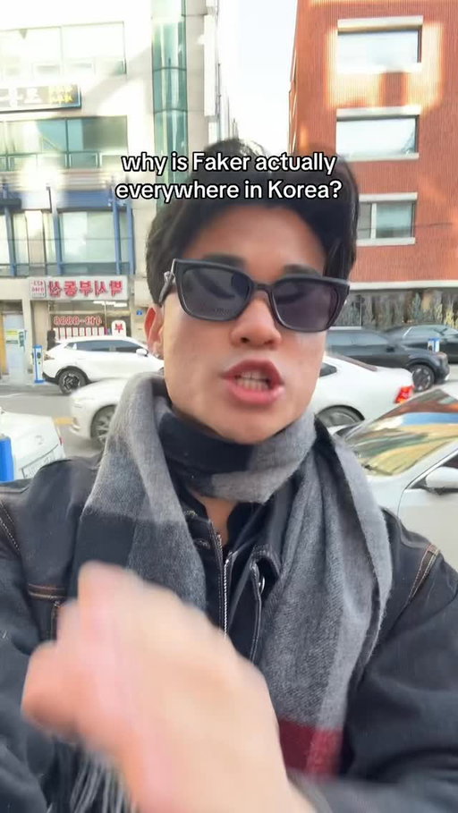 Faker may mog every Korean celebrity in the country