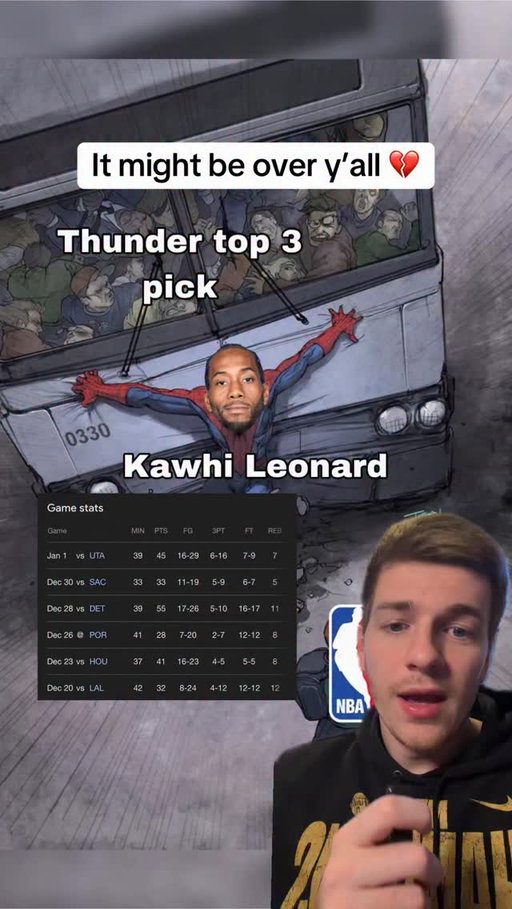 We had a good run y’all 💔😔

 #nba #basketball #clippers #thunder #explore