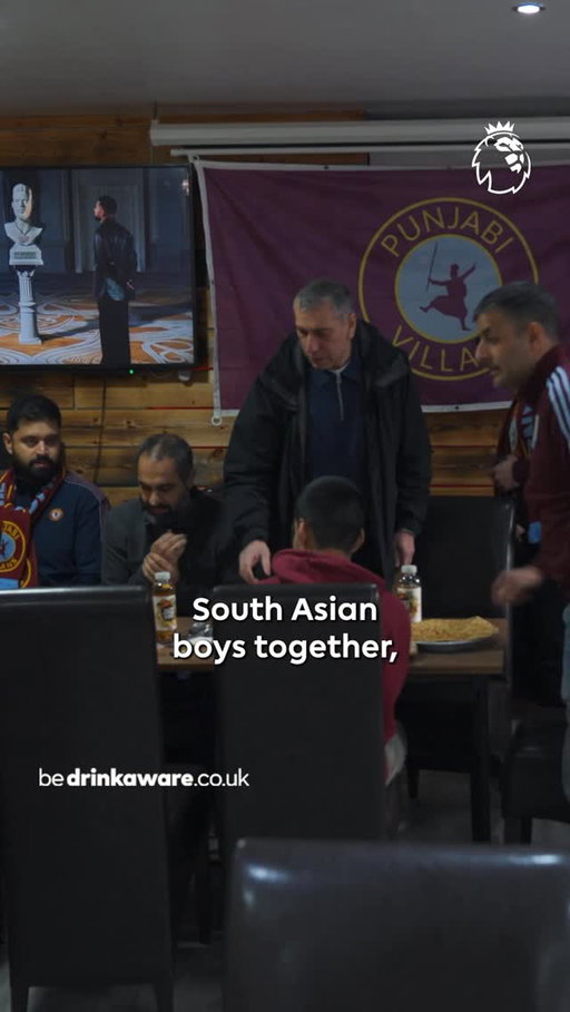 Meet @punjabivillans, a group of dedicated @avfcofficial fans promoting diversity and inclusion throughout football 👏

Watch A Lovely Day, presented by @guinness on the Premier League YouTube channel!
