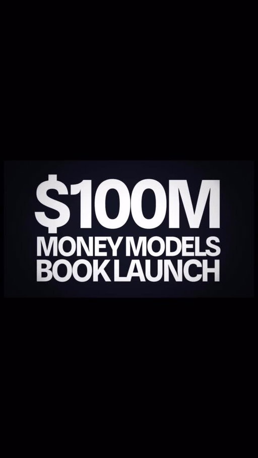 Watch the full $100M Book Launch out now on YouTube