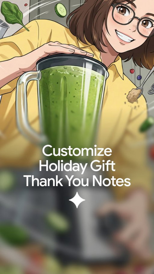 It's officially thank-you writing time. Make them heartwarming, animated or even a meme with Nano Banana Pro in Gemini.