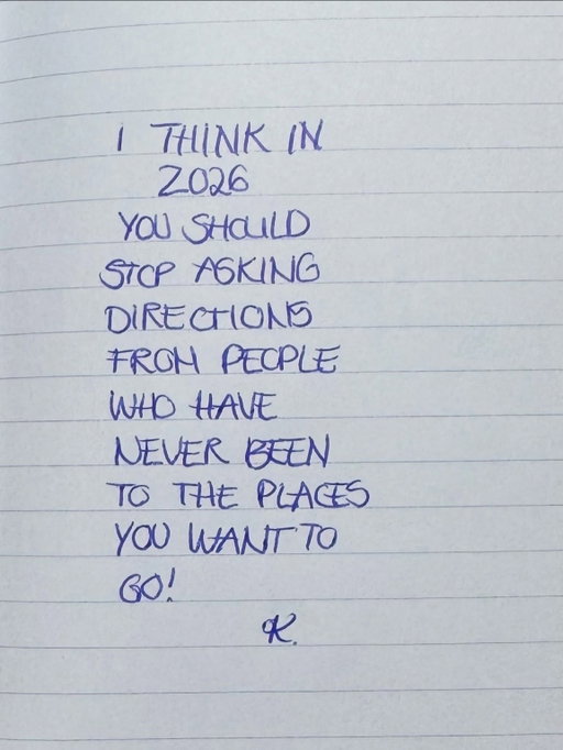 I hope you allow yourself to grow into the person you are meant to be in 2026💌