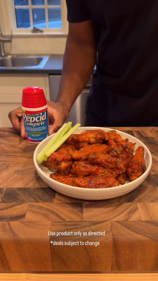 #PepcidPartner  Enjoy the game and your wings with the help of @pepcid Buy on Amazon and save up to 15%* off during Amazon’s New Year deal from January 5-11. *Deals subject to change