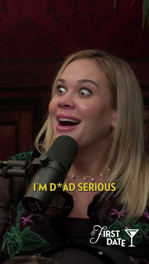 Don't freak out, @the_drewnickens … but word is @iamlaurencompton is expecting baby no. 2! 🥂🤰#FirstDate Ep. 89