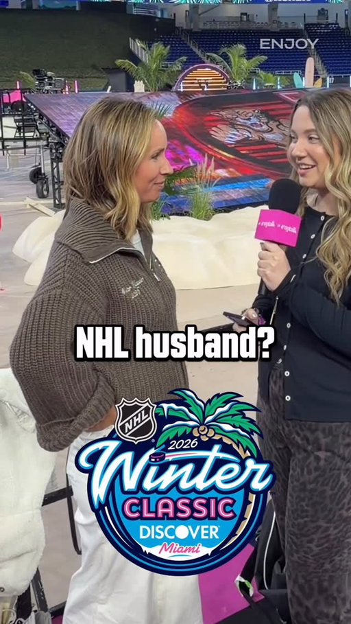 Julie AKA your favorite NHL podcaster was ready for this trivia ahead of tonight’s Winter Classic! ❄️ @nhl @petryjules @iso.maddy 

#ad #nhlcreator