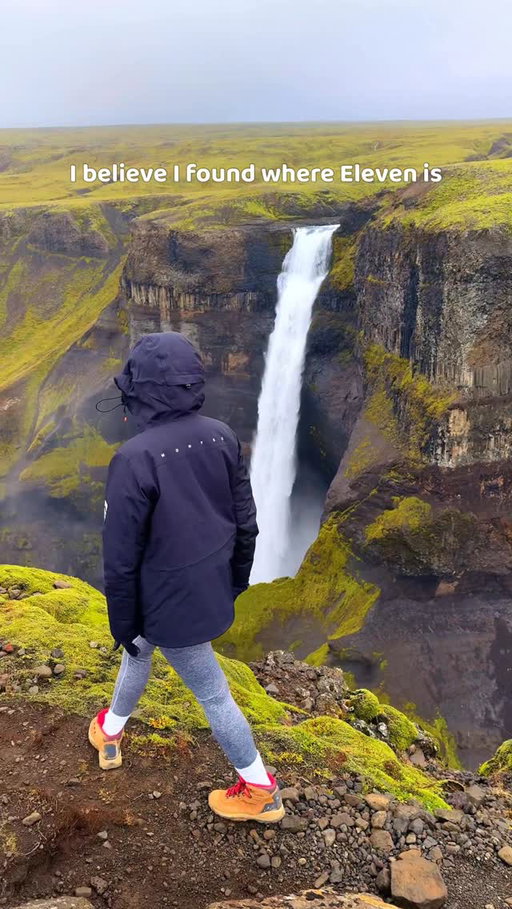 any Stranger things fans here? what do you think about the finale?🤔
.
#strangerthingsfan #eleven #iceland #waterfallhike #hikingtheglobe