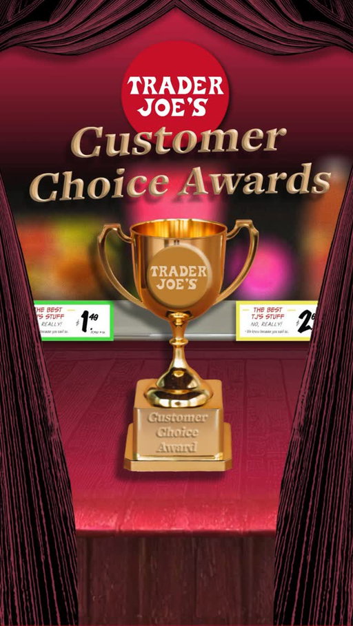 It’s time for the #TJsCustomerChoiceAwards! 🥳 For the 17th year in a row, we’re asking: which #TraderJoes products are your favorites? Tap the link in our bio or head to traderjoes.com to vote today!
•
Polls close Friday, January 9th at 9 AM PST, and we’ll announce and showcase the winners right here—and on our website—on Monday, January 26th. What products will YOU choose? 🤔💭
•
VOTE NOW! 🗳️🏆🛒