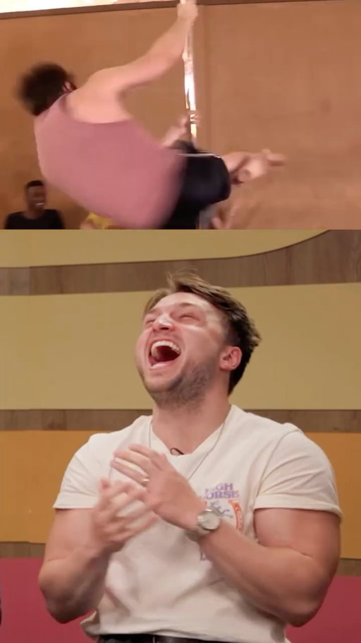 never forget pole dancing Shayne