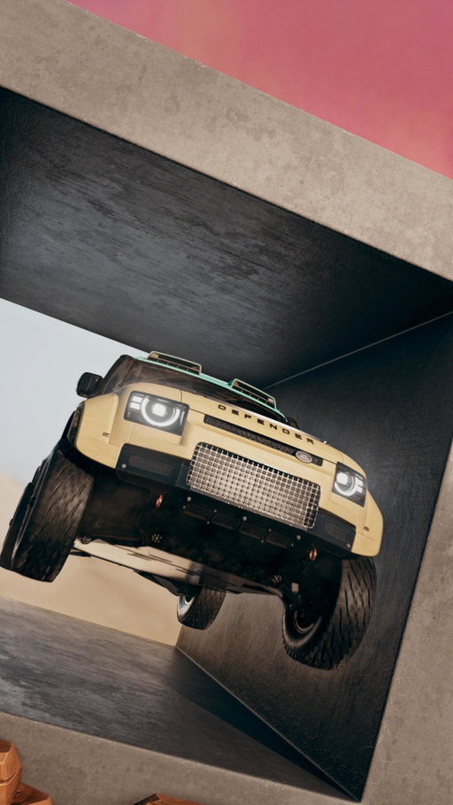 Crossing into another world.​
​
Defender Dakar D7X-R enters Fortnite and Rocket League, turning a real-world Dakar Rally car into a virtual one. ​
​​
#Defender #DefenderRally​

——
​
Model shown is Defender Dakar D7X-R, not available for sale. Performed by professional drivers under controlled conditions on closed courses, in testing or on designated rally stages. Do not attempt. Motorsport and off-road driving involve significant risk, including serious injury or death. ​
