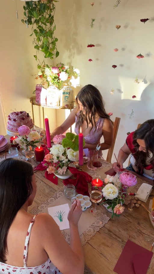 These are some of my favorite themes i used for hosting parties at my apartment! 

1. Valentines paint & sip - make your own valentines and seal them with a wax stamp

2. Under the sea dinner party - with diy shell glasses and a seafood themed menu

3. Spring in bloom - colorful florals for the tablescape and edible flowers on every dish 

4. Tomato party - tomato everything! Tomato martinis, burrata with shaved frozen tomato ice and custom menus

5. Coast cowboy dinner - a backyard summer dinner where everyone brings their favorite chair with grilled flank steak and a cornbread skillet

6. Orange creamsicle - a citrus inspired menu.. orange creamsicle cake, gazpacho, and scallops with an orange saffron sauce

7. Season of the witch - with a smoking cauldron cocktail and candle cakes

8. From the pantry - every dish has elements that you keep in your pantry

9. Sprinkle embroidery cake party - everyone get to sprinkle embroider their own cake!

#hosting #themes #dinnerparty #dinnerpartyideas #diy