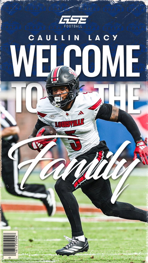 We are thrilled to welcome WR Caullin Lacy (@caullin.l) to the GSE Family! 🙌

#GSEWorldwide #NFLDraft