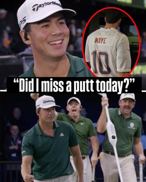 Michael Thorbjornsen (@MichaelT_1) arrived for his @TGLGolf @CommonGolf debut in a @Patriots @Drake.Maye jersey … and he made his home region proud.