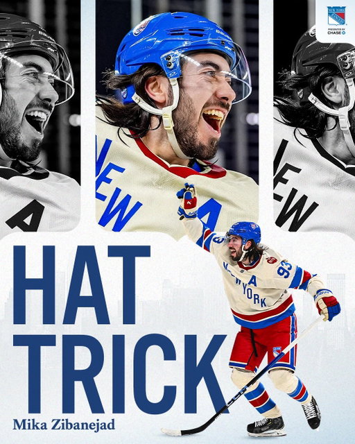 MIKA GETS THE FIRST EVER WINTER CLASSIC HAT TRICK‼️