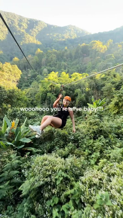 Starting 2026 by flying off the highest zipline in Asia. 😜

#thailand #thailandtravel #travel #tiktokthailand