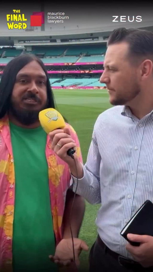 “What we’re just trying to say is ‘this is what it feels like’. So, just show some empathy.” 

Responding to Usman Khawaja’s press conference, here’s @bharat.sund 

SCG preview ep in feeds now.