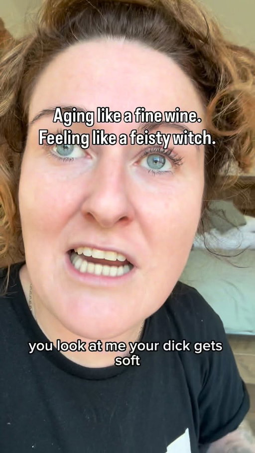 Aging like fine wine. Feeling like a feisty witch.