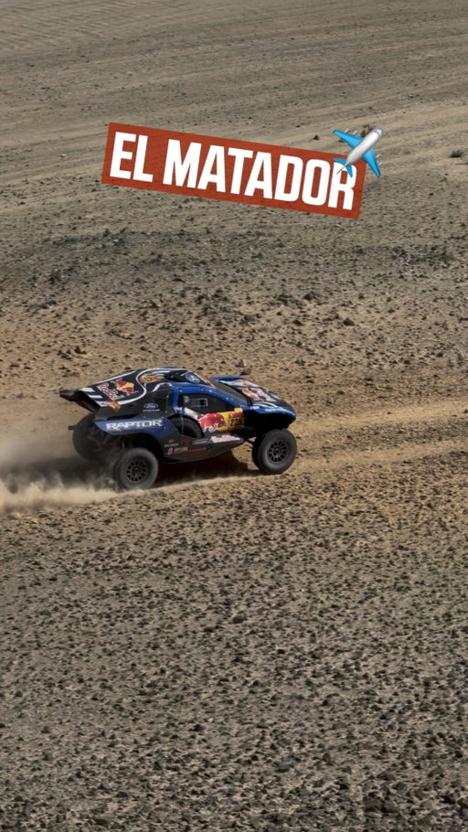 No it’s not a plane, it’s El Matador @carlossainzoficial ✈️

لا ، هذه ليست طائرة ، إنه الماتادور كارلوس ساينز الأب 🇪🇸

#Dakar2026 #DakarInSaudi