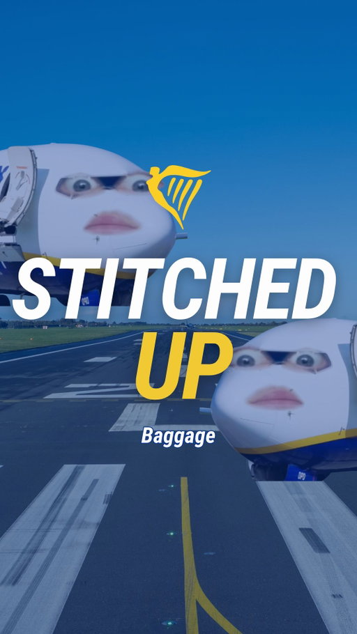 look closer👀#stitch w/ tiktok: angel #ryanair