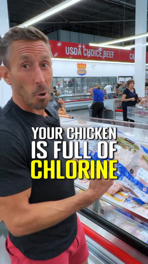 Beware of chlorinated chicken…

Chicken is a good source of protein but quality matters…

Ideally, look for pasture raised and organic chicken…

If you can’t afford it, conventional chicken is fine but make sure it’s air chilled…

I strongly believe limiting your exposure to these environmental toxins will improve your quality of life…

As always, make animal foods the center of your diet and you will thrive…

Welcome to #theremembering 🏹