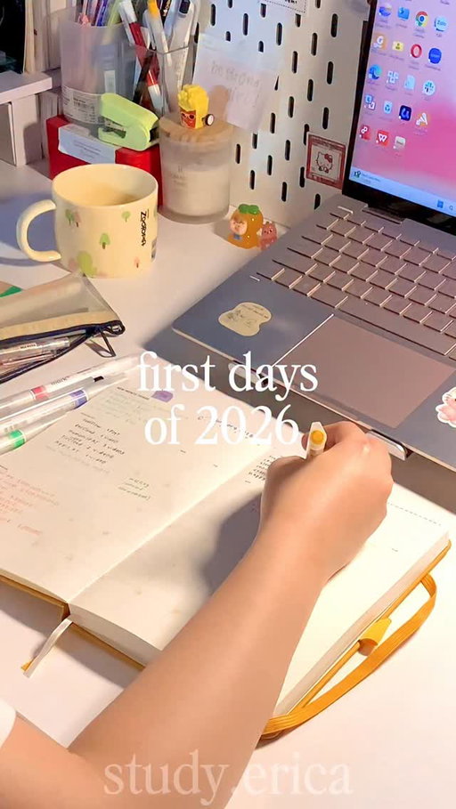 first vlog of 2026 🍀

I’ve spent alone times much more than before during holiday days. Of course I also had dates with friends, very comfortable to recharge energy 💪🏻.

How’s your holiday? 🥰 Happy New Year 🎆! 

#studygramcommunity #studygramuk #unistudent #2026newyear❤️ #studyblr 

Are you back to work?