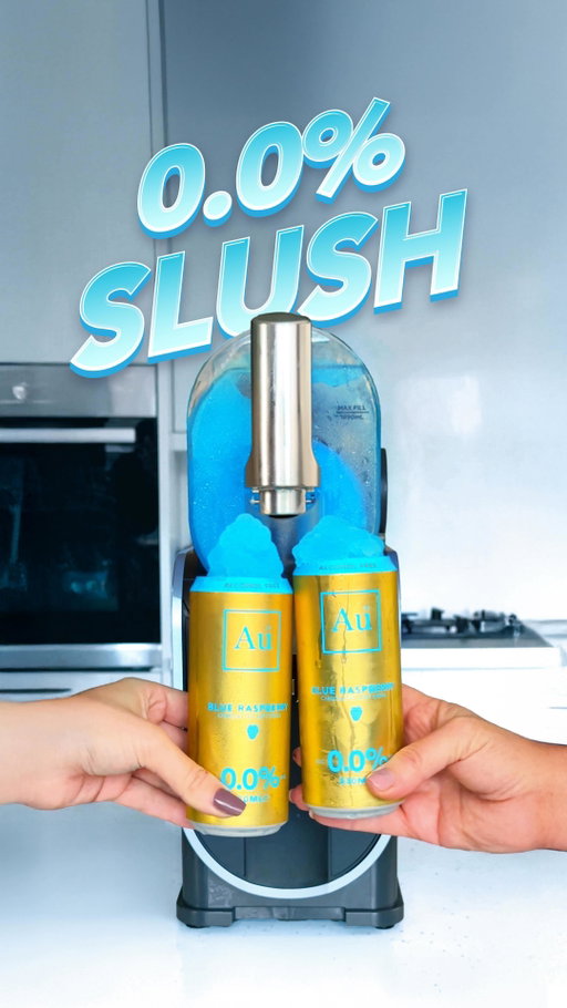 Au Bl0.0e Ras slushi🥶 Made with Au 0.0% Blue Raspberry cans. Zero alcohol, max refreshment🏆

Shop now exclusively at Tesco. #auvodka
