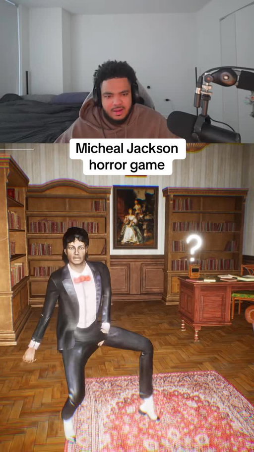 Micheal Jackson horror game #indiegames #horrorgames #scarygames #gaming