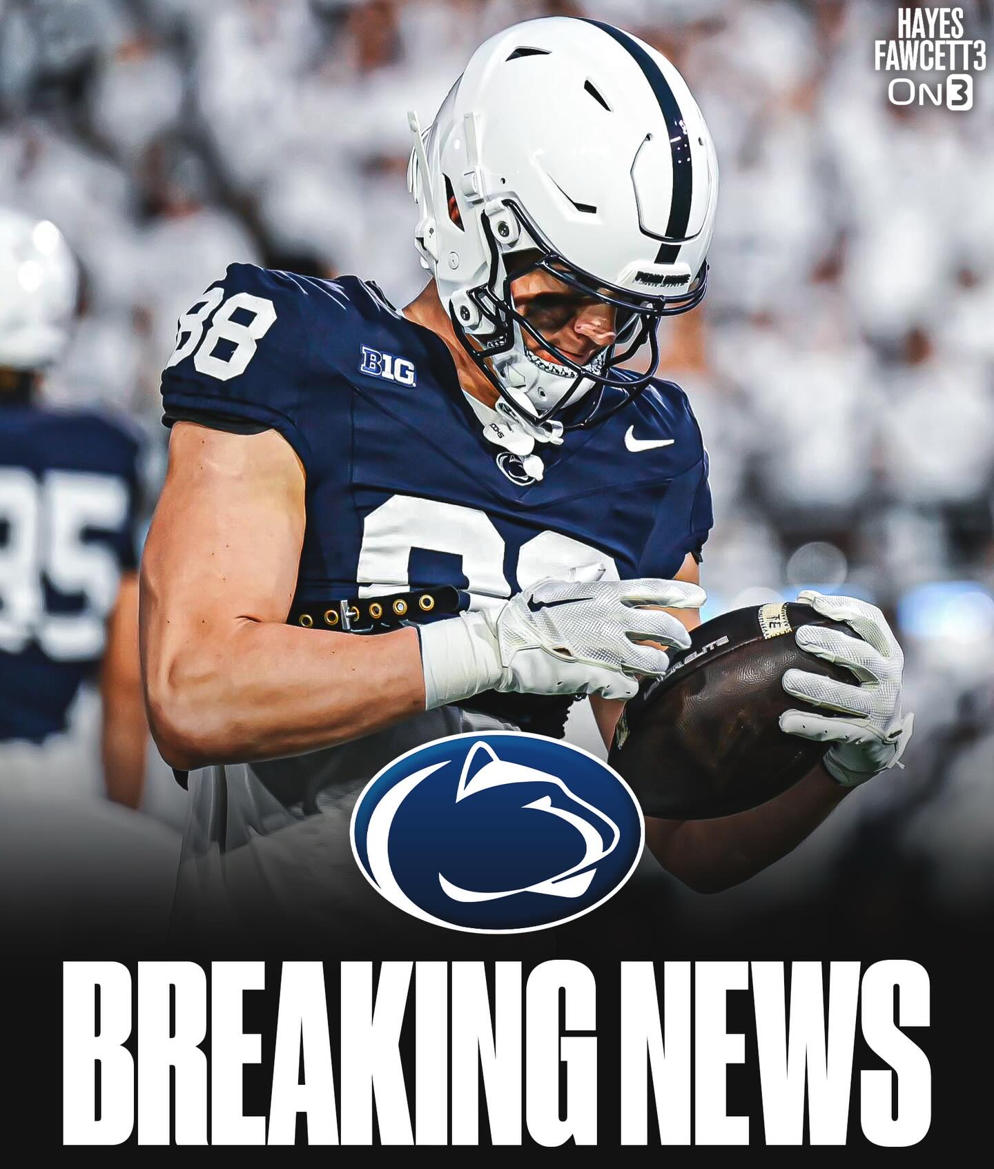 BREAKING: Penn State true freshman TE Andrew Olesh is entering the @TransferPortal, he tells @On3

The 6’5 236 TE was ranked as a Five-Star Recruit in the 2025 On300

He’ll have 4 years of eligibility left 

(📸: @s.yadzphotos)