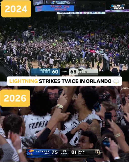 History repeats itself for @ucf.mbb ⛈️