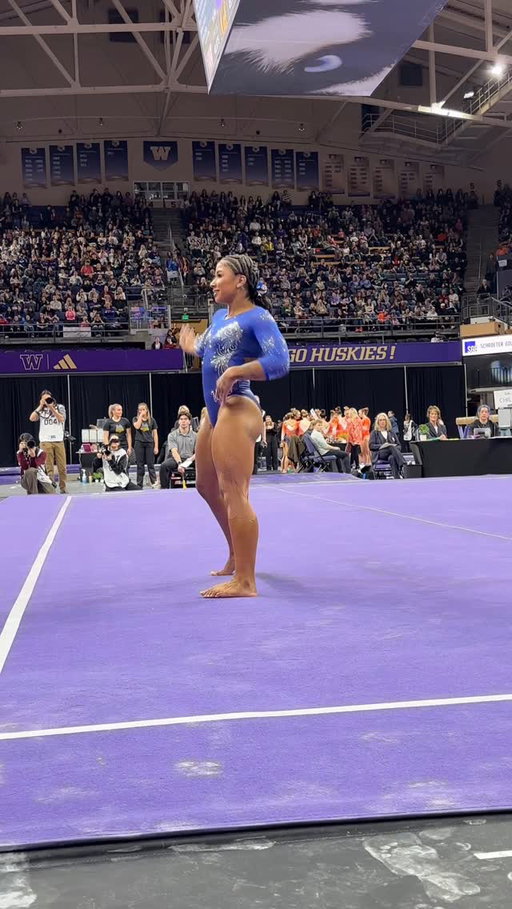 Introducing @jordanchiles’ 2026 #NCAAGym floor routine! #GoBruins
