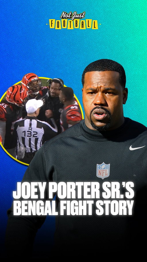 When Joey Porter told his side of the Bengals fight story 😂 #steelers #bengals #nfl