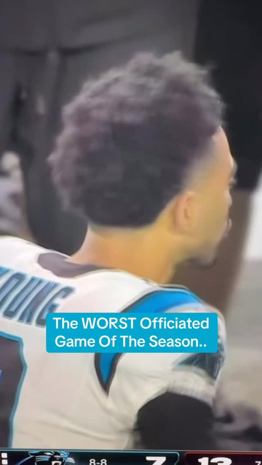 Teams control games before refs, but Panthers fans should be irate #nfl #nflfootball #panthers #sports #fyp