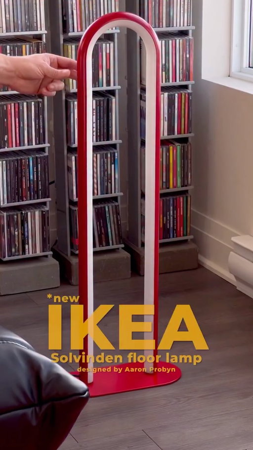 Futuristic meets neon nostalgia 🛸💡

This might be one of my favorite lamp designs released by IKEA lately! 

With it's red halo arch, Aaron Probyn is once again proving a lamp can be a work of art with the SOLVINDEN floor lamp. 

Dimmable with 3 types of lighting going from a stronger to a more ambient light, it can be used both indoor and outdoor. 

Save for later ✨✨✨

#ikeafinds #ikealamp #homedesigninspo #interiors #designtok 

@ikeacanada @ikea @ikeadeutschland @ikeafrance @ikeabelgium @ikeaswitzerland @aaronprobyndesign