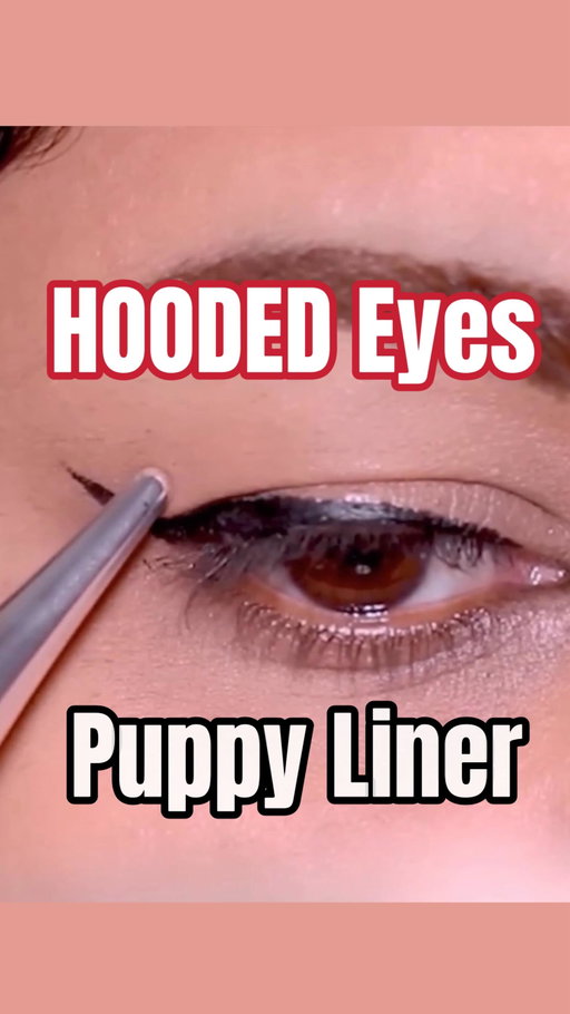 Here’s how to do the puppy eyeliner technique on hooded eyes 💓
#makeuptutorial #hoodedeyesmakeup #hoodedeyes #makeup #makeuptransformation
